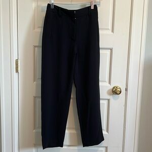 Wilfred (Aritzia) size 4 trouser pants in dark blue. 25” inseam